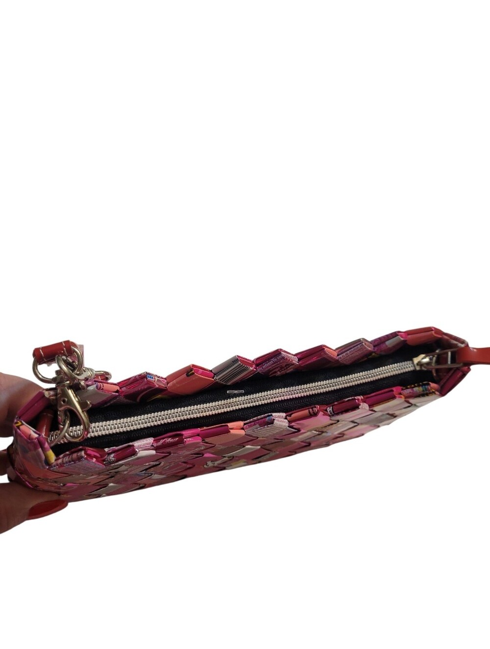 Nahui Ollin Eco-Friendly Wristlet/Crossbody Bag - Picture 6 of 11